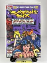 Satan's Six #1 (Super Deluxe) Comic Topps Comics KirbyChrome Edition