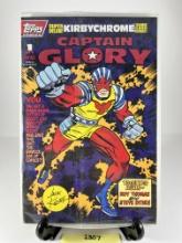 ** Captain Glory Comic Book -  - Topps Comics Kirbychrome Edition Issue #1