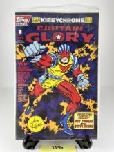 Captain Glory #1 Topps Comics Super Deluxe Kirbychrome Edition