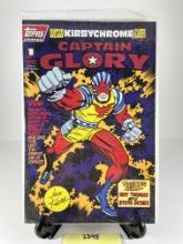 Captain Glory #1 (Super Deluxe Kirbychrome) Comic -  Topps Comics