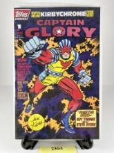 ** Captain Glory Comic #1 Kirbychrome Super Deluxe Topps Comics
