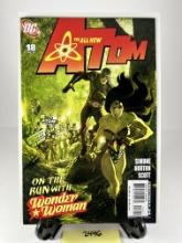 DC All New Atom #18 Comic Book Featuring Wonder Woman by Simone Norton Scott - 2008
