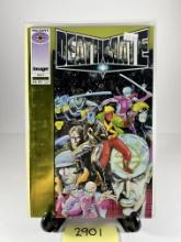 Deathmate Yellow Comic  Valiant and Image October 1993