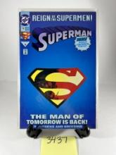Superman #78 (1993) - Reign of the Supermen! - The Man of Tomorrow is Back! by Jurgens and Breeding