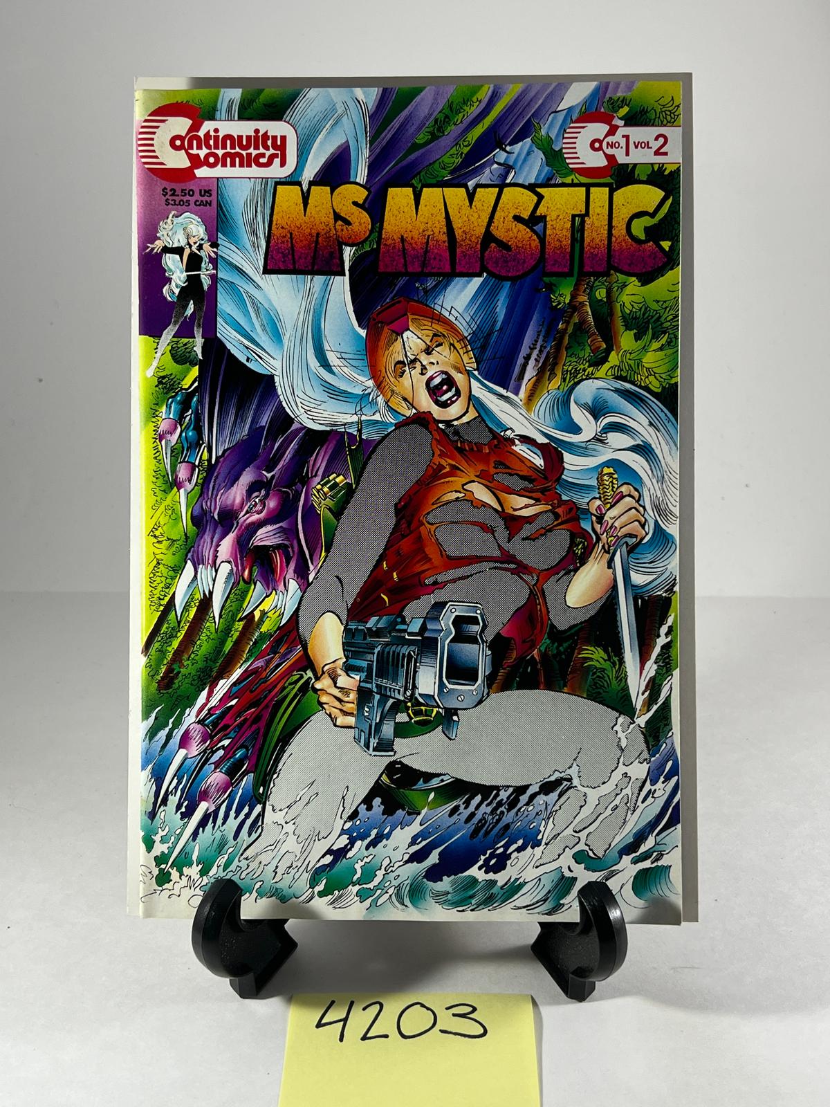 Ms. Mystic Vol. 2 No. 1 published by Continuity Comics -