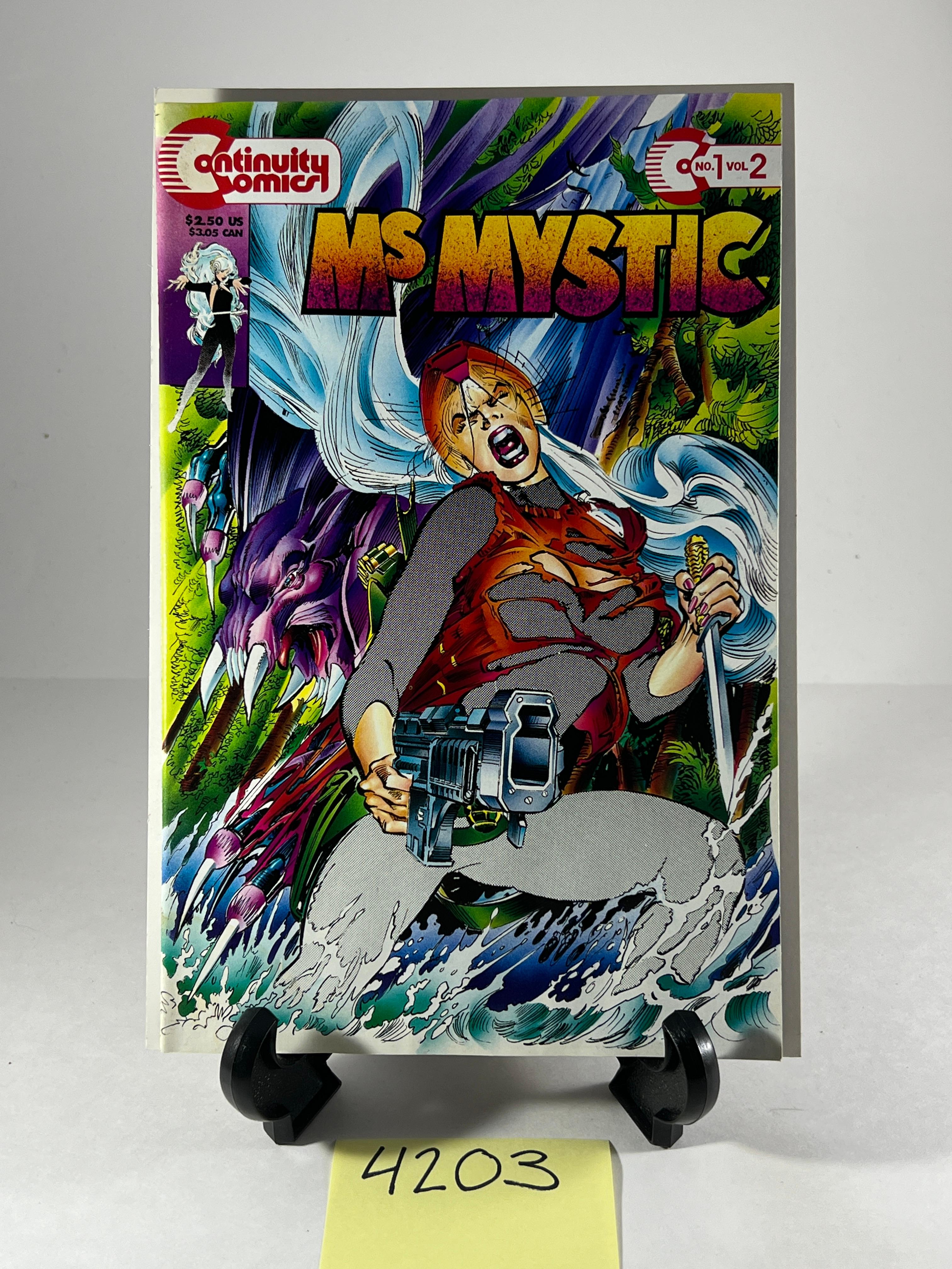 Ms. Mystic Vol. 2 No. 1 published by Continuity Comics -