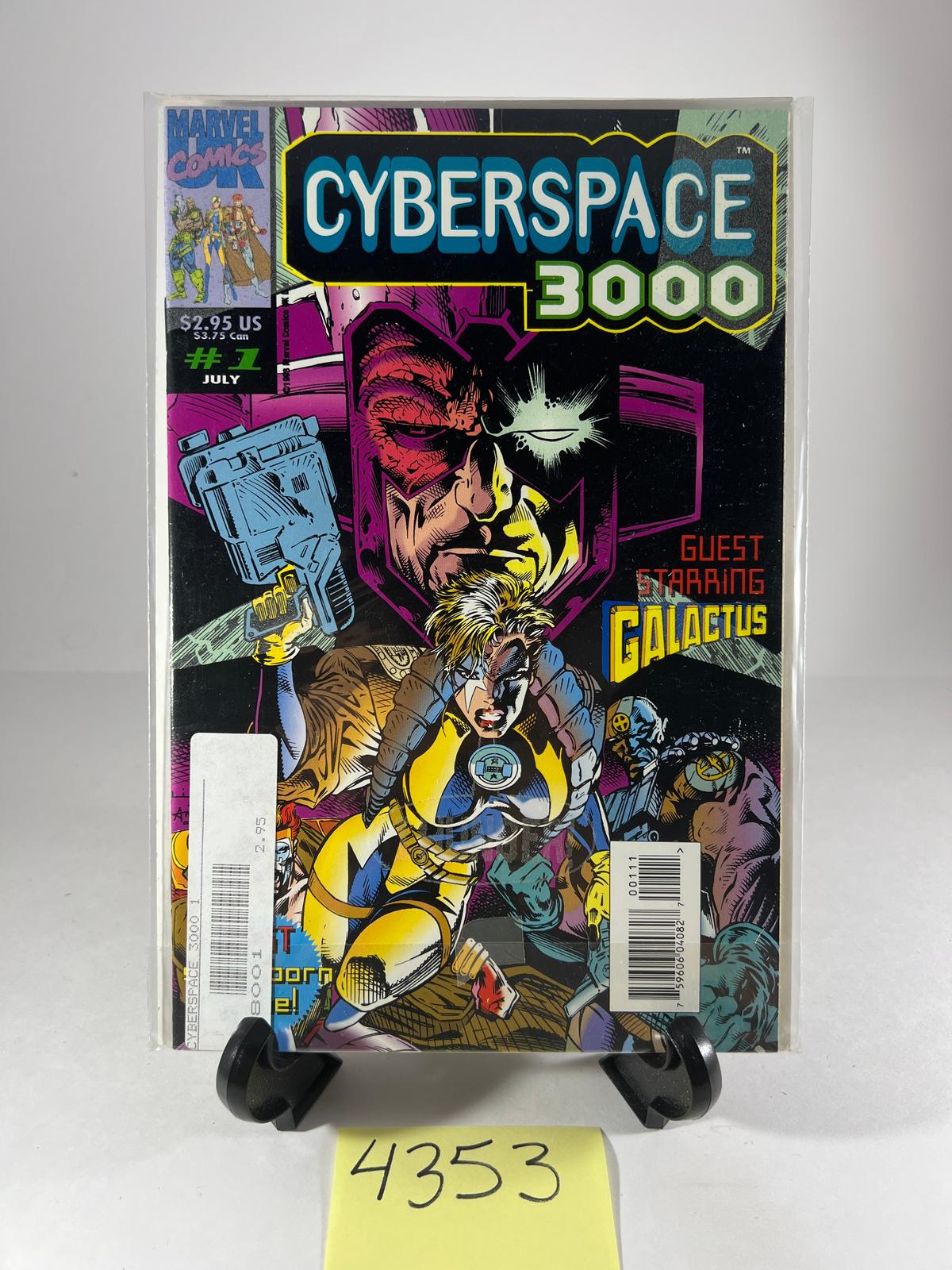 Cyberspace 3000 #1 Comic Book   Marvel Comics July Issue