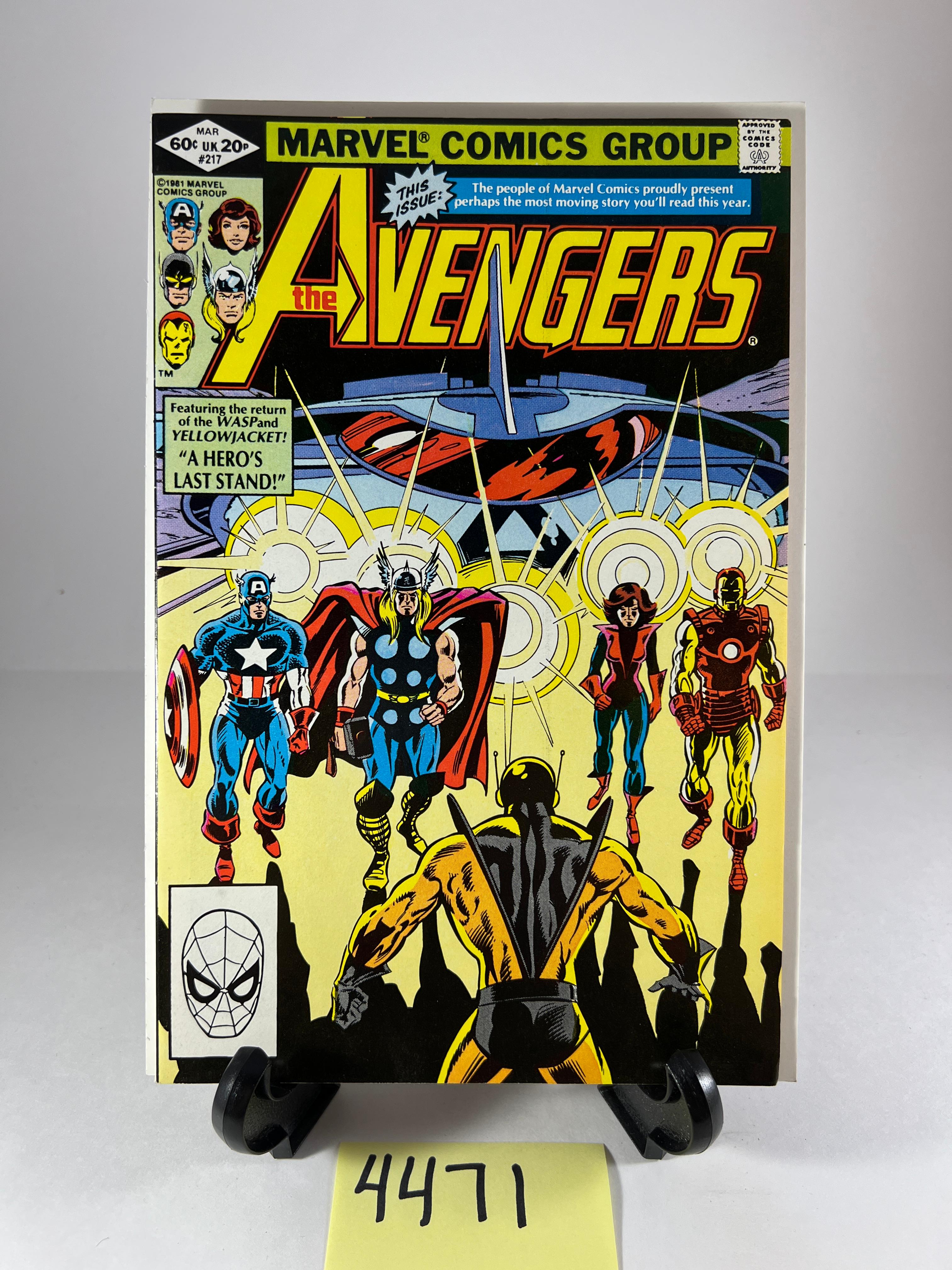 Marvel The Avengers #211 Comic Book     Marvel Comics Group 1981