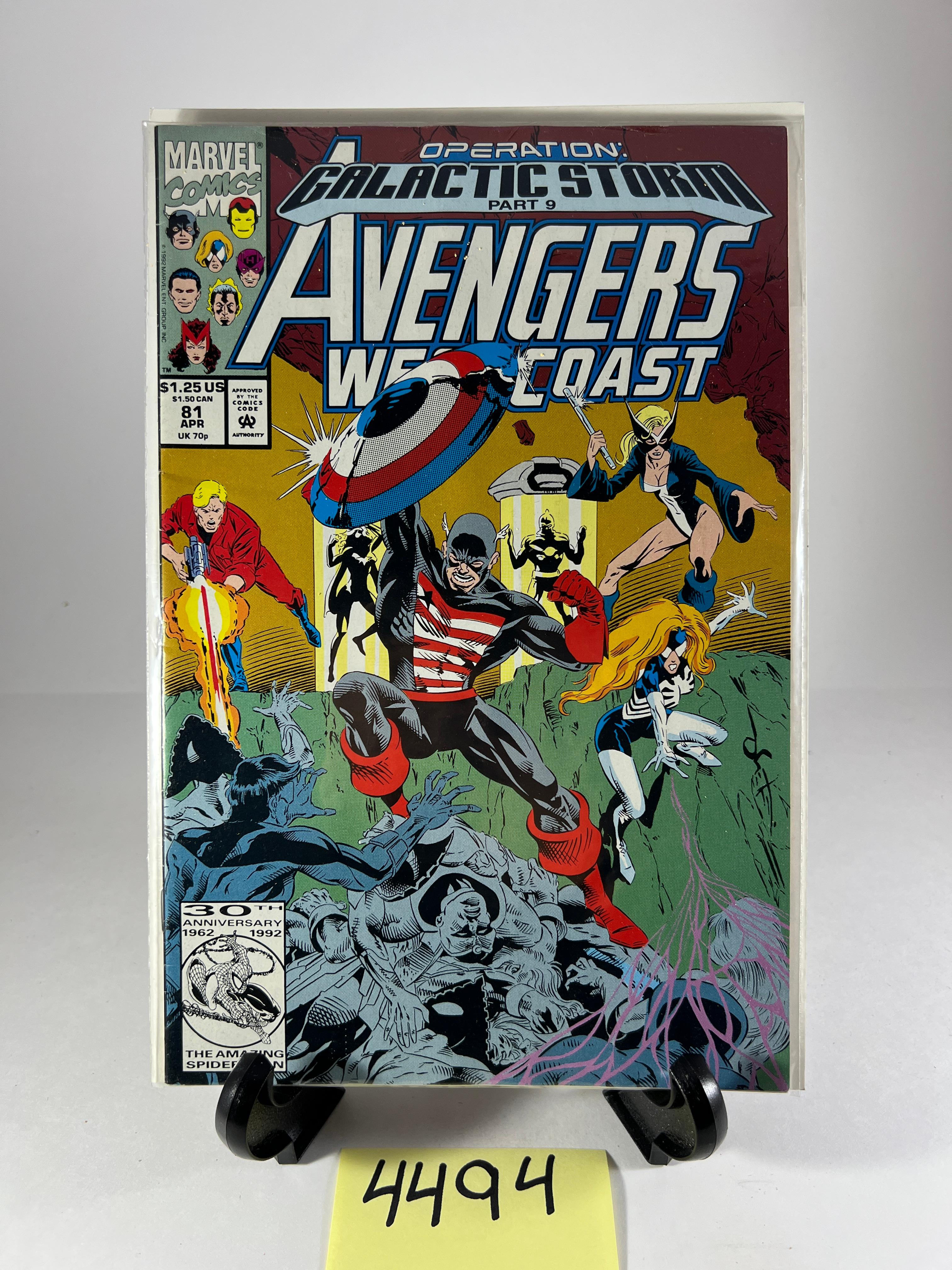 Avengers West Coast #81 (Operation: Galactic Storm Part 9) -     - Marvel Comics