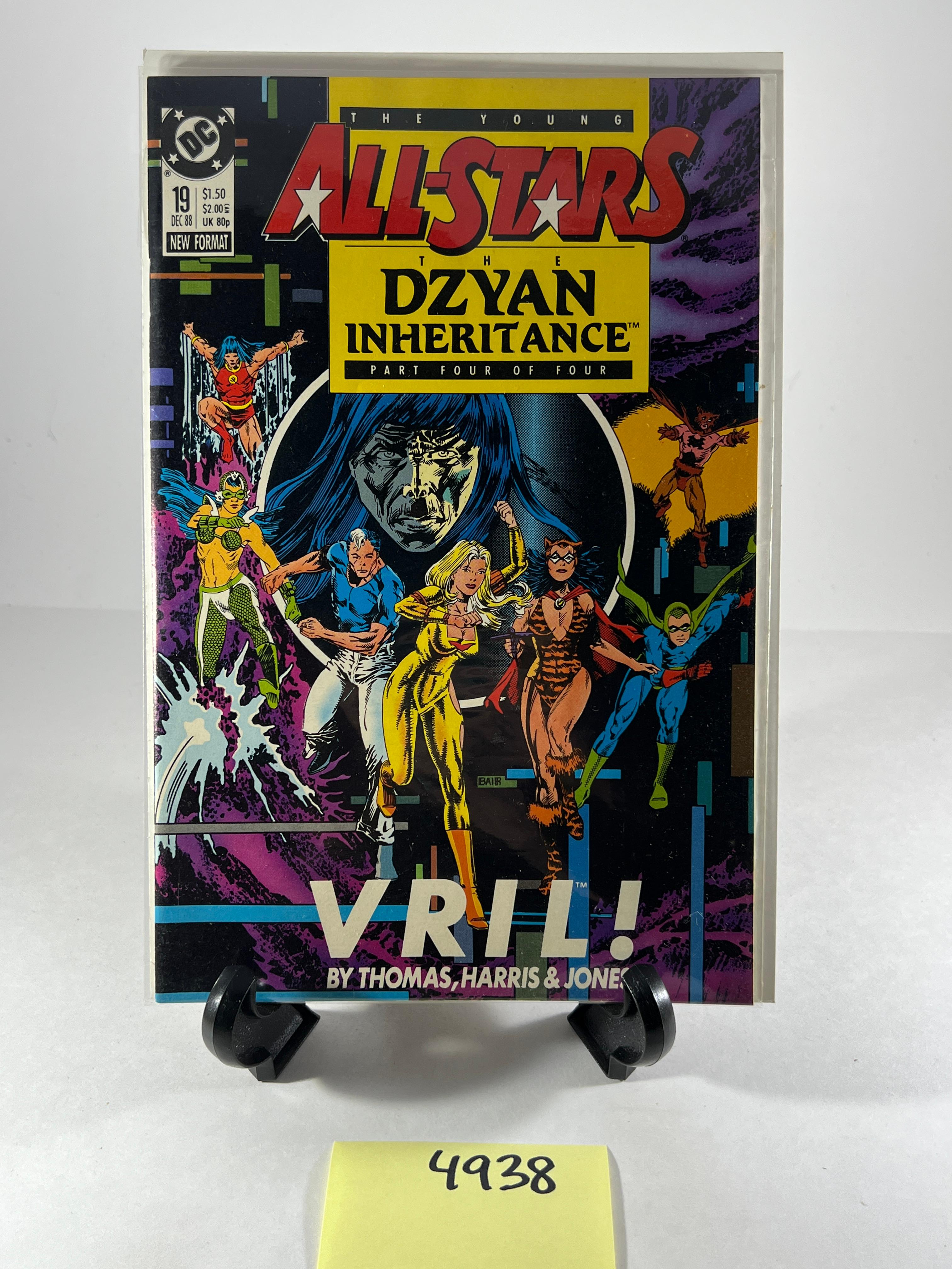 The Young All-Stars #19 The Dzyan Inheritance Part Four of Four   DC Comics 1988