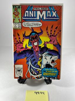 Animax Final Issue Comic   Marvel June 1986