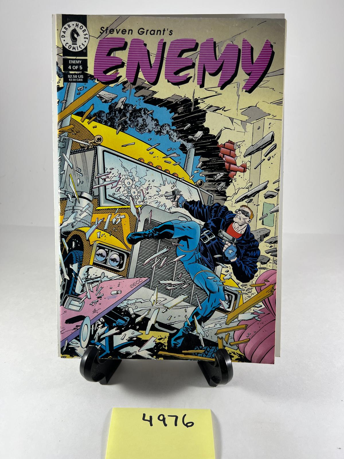 Steven Grant's Enemy Comic #4 of 5   Dark Horse Comics