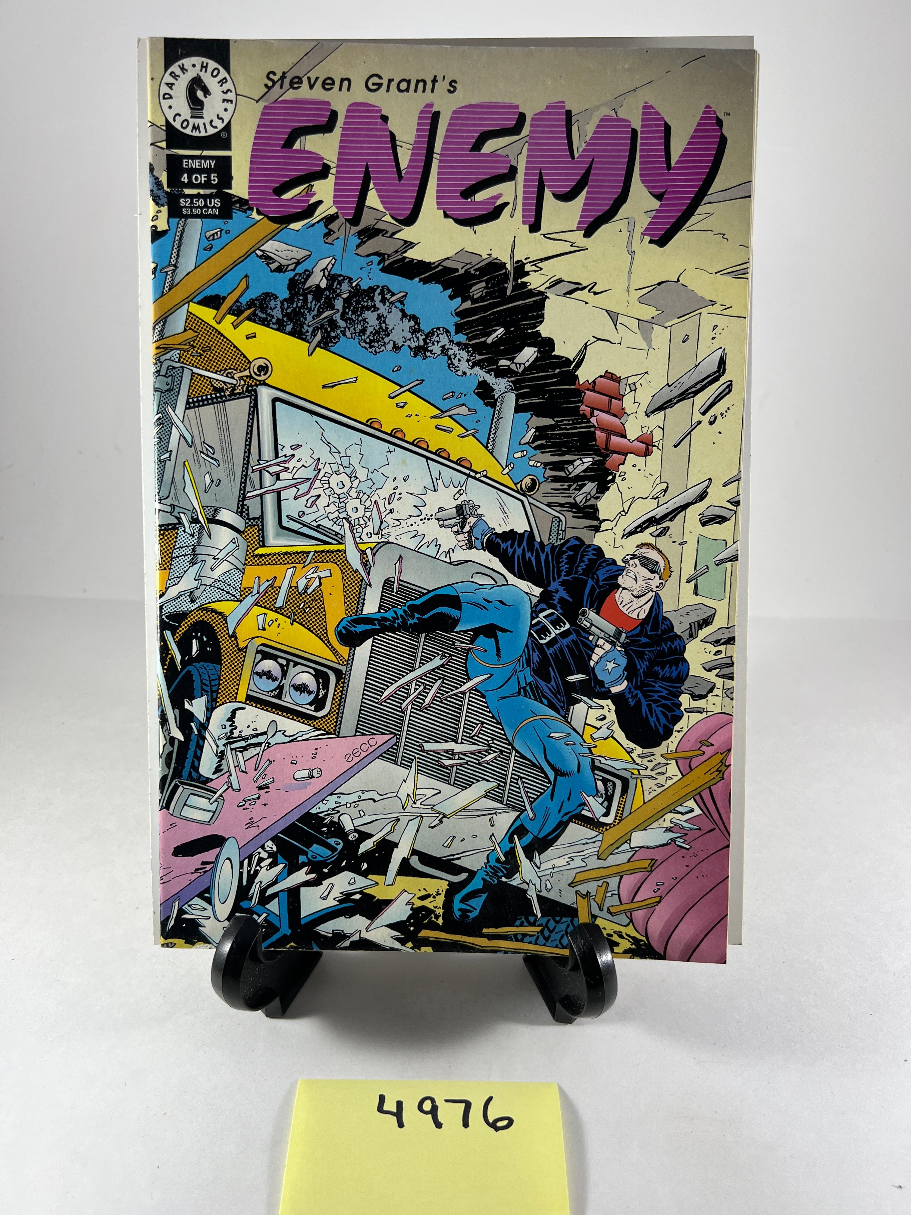 Steven Grant's Enemy Comic #4 of 5   Dark Horse Comics