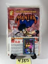 Mantra #1 Ultraverse Comic Book with Trading Card -     - Malibu Comics 1993