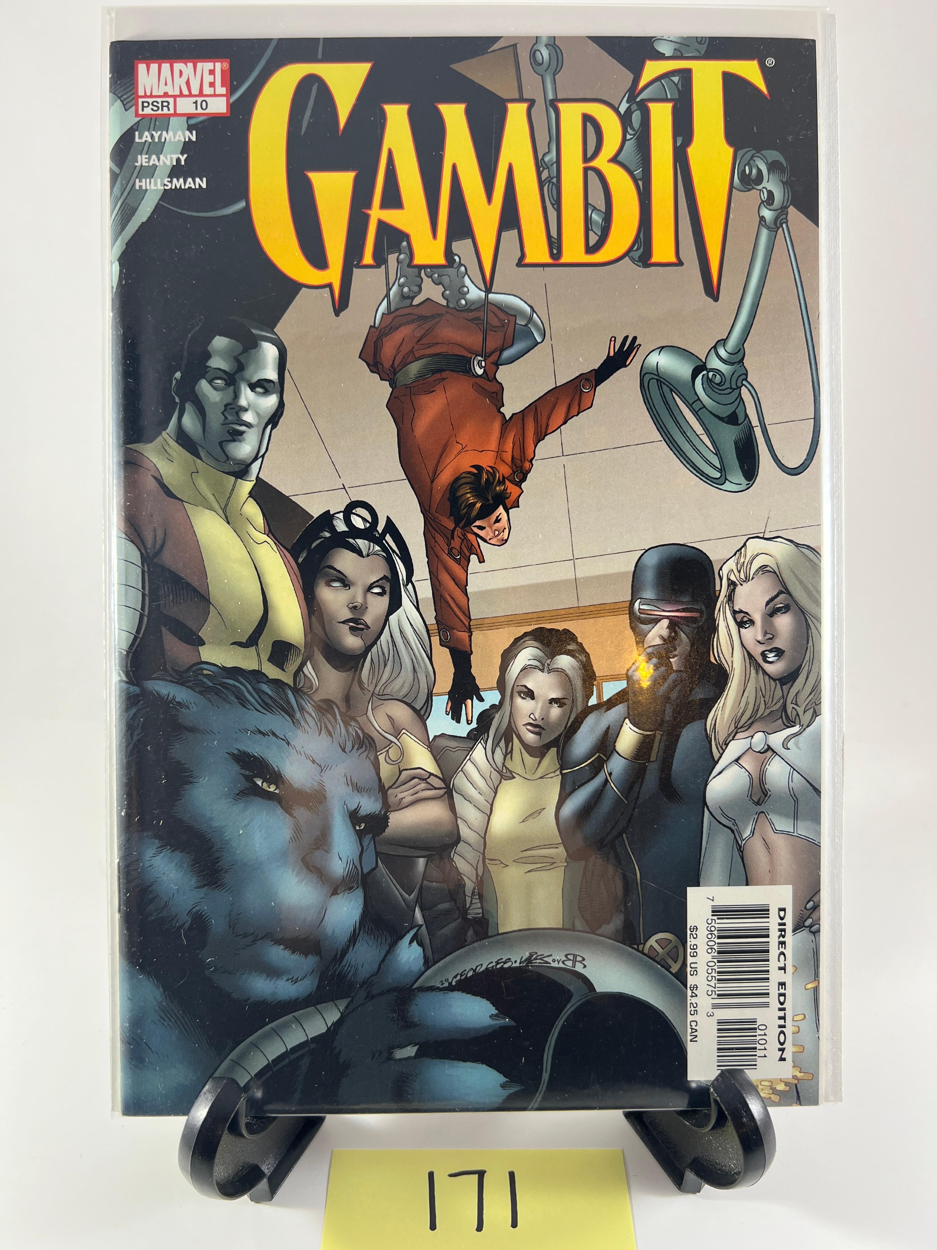 Gambit Comic Issue #10  Marvel