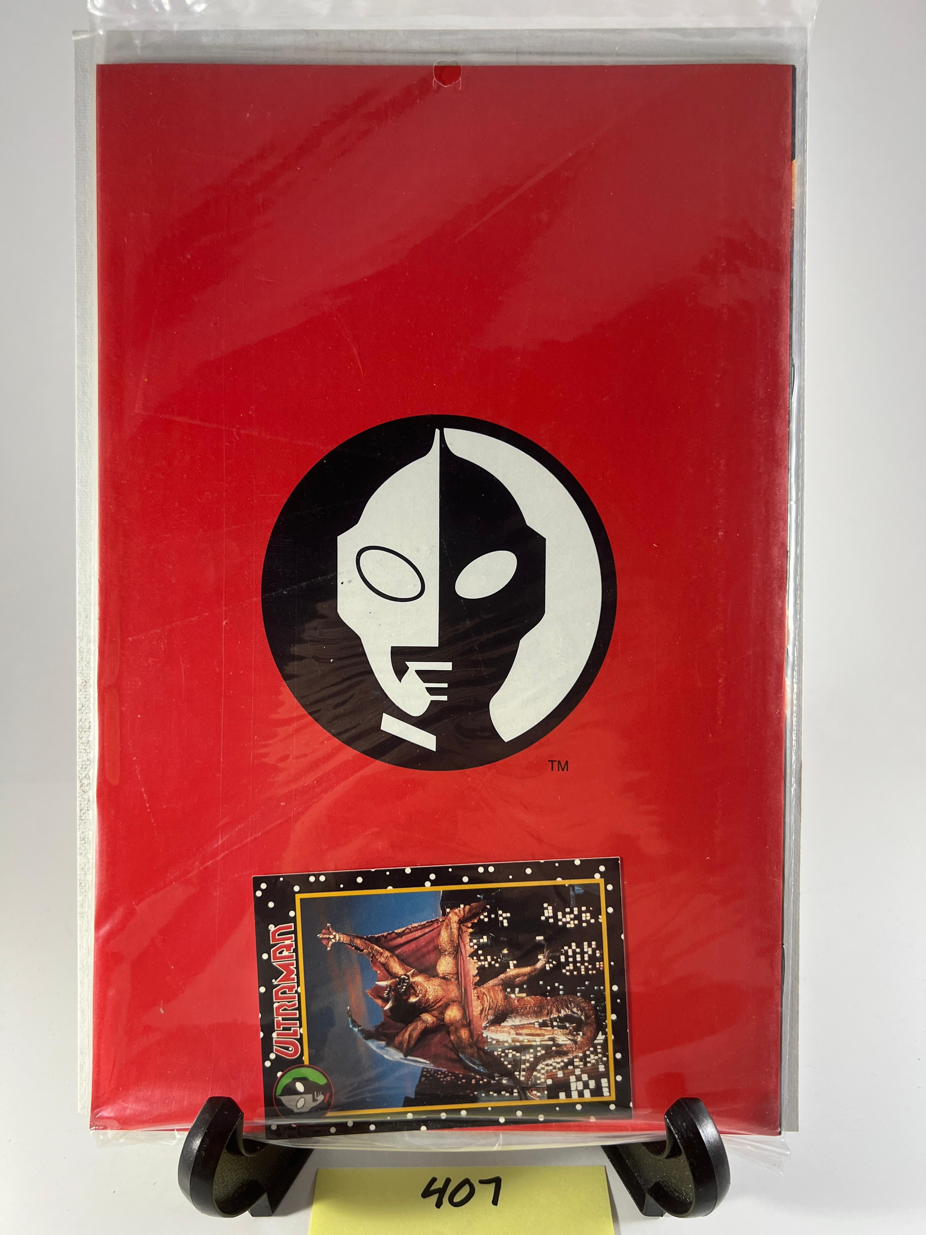 Ultraman #1 Virgin Cover Edition by Ken Steacy Including Mutant Monster Trading Card
