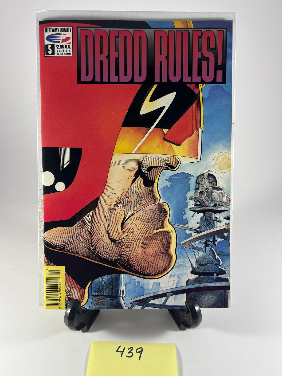 Dredd Rules Comic Fleetway/Quality Issue 5