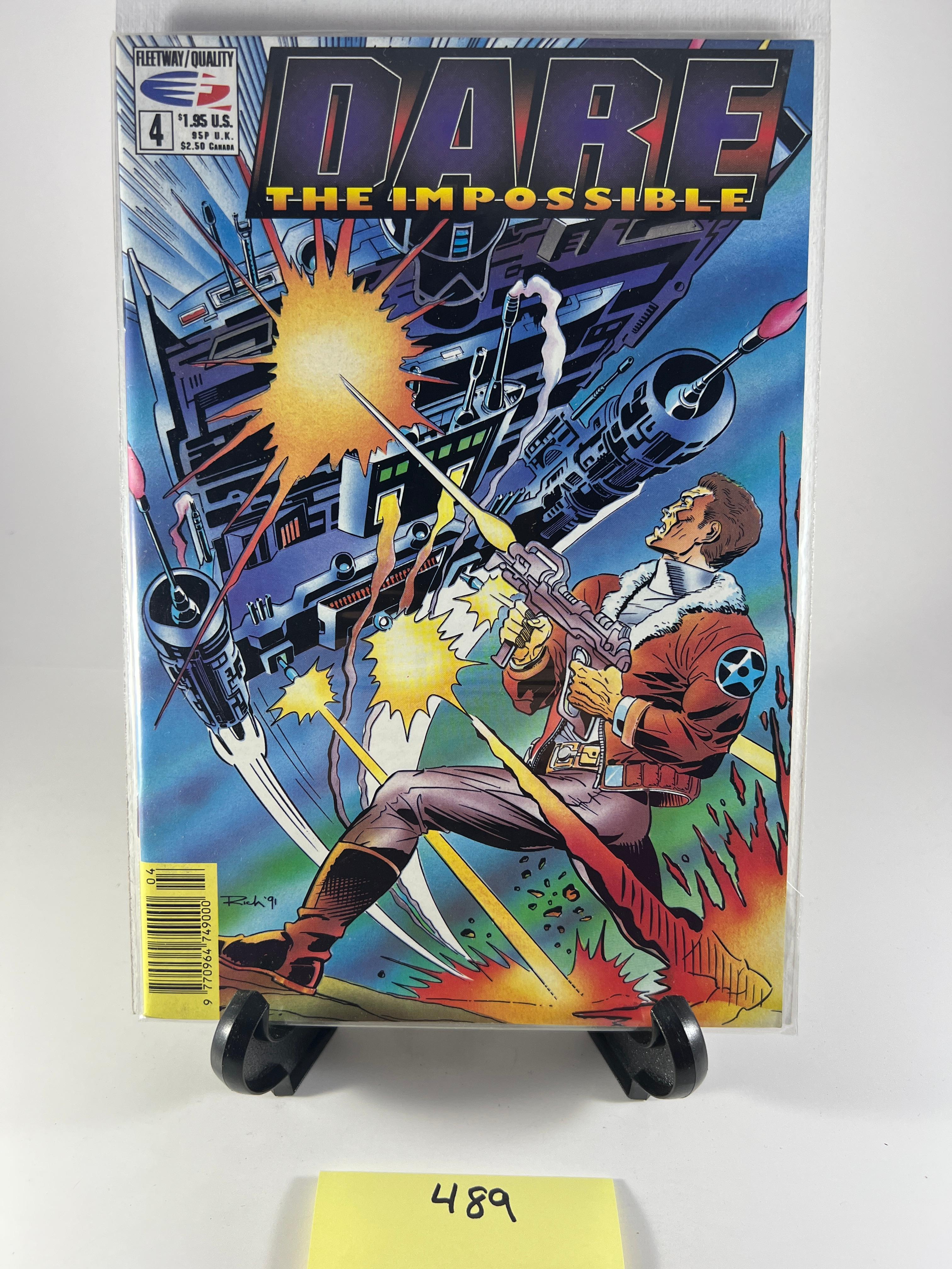Dare The Impossible Issue 4  Fleetway Quality