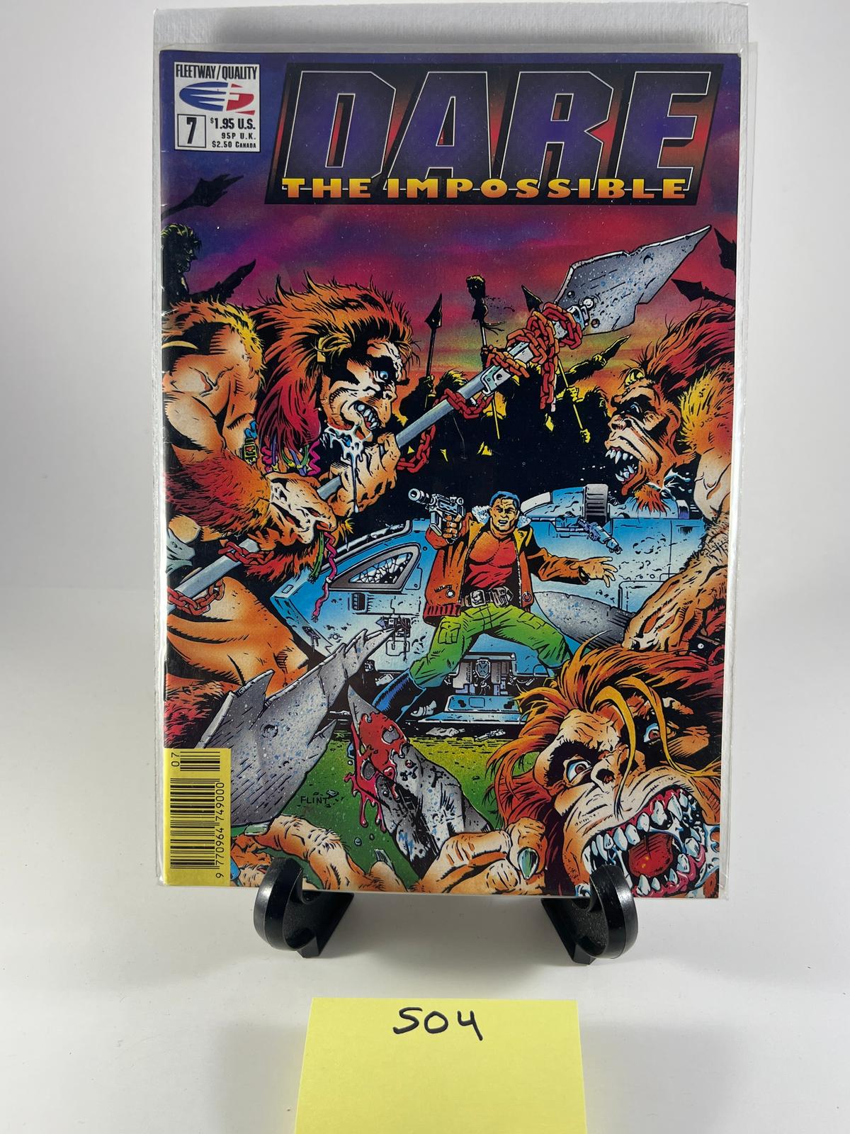Dare: The Impossible Issue #7 Fleetway/Quality