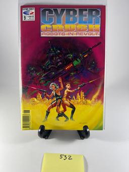 Cyber Crush: Robots in Revolt #9  Fleetway/Quality