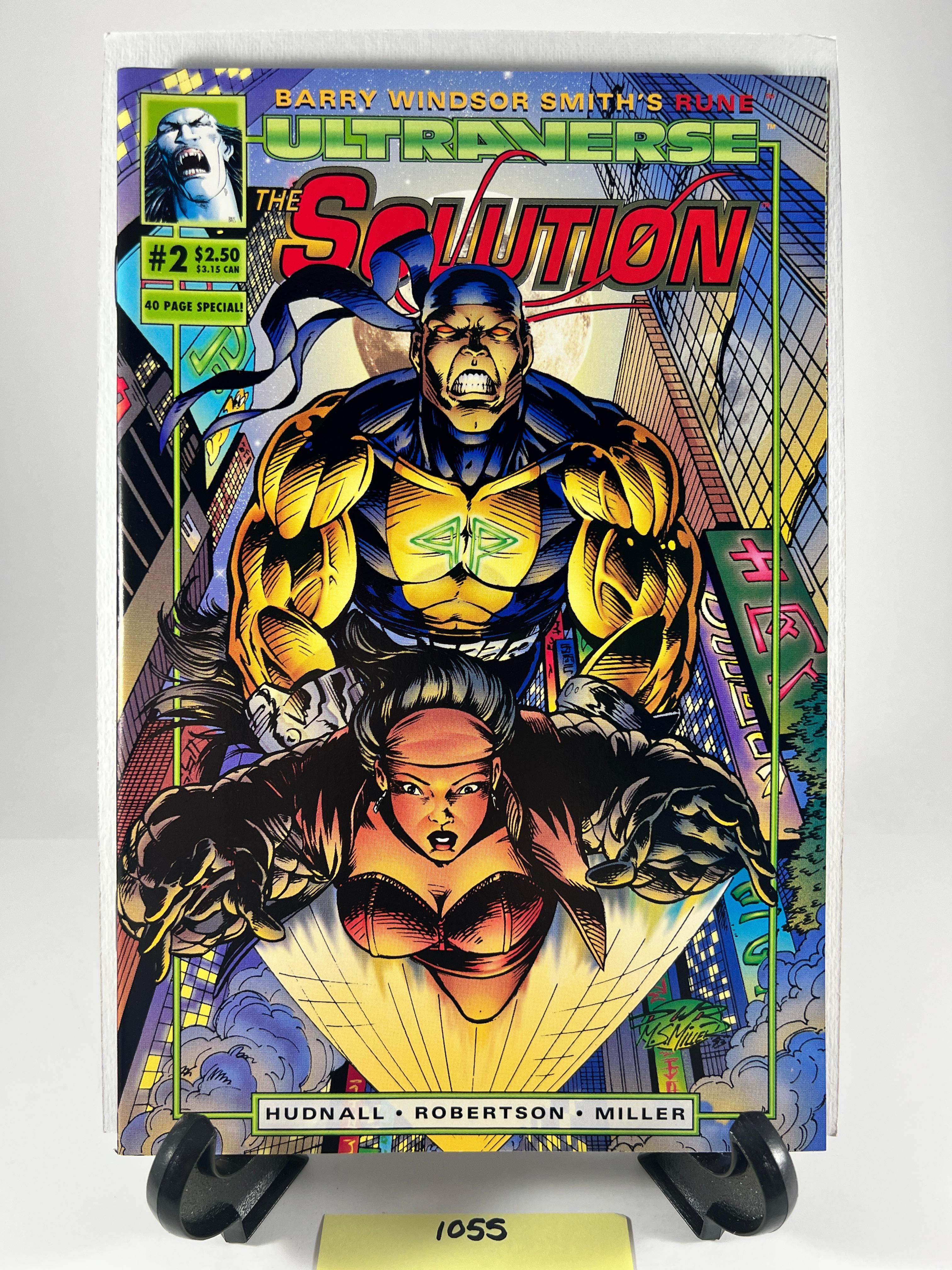Ultraverse The Solution #2  Malibu Comics