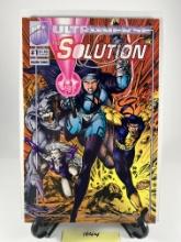 The Solution #1 Comic Book  Malibu Comics