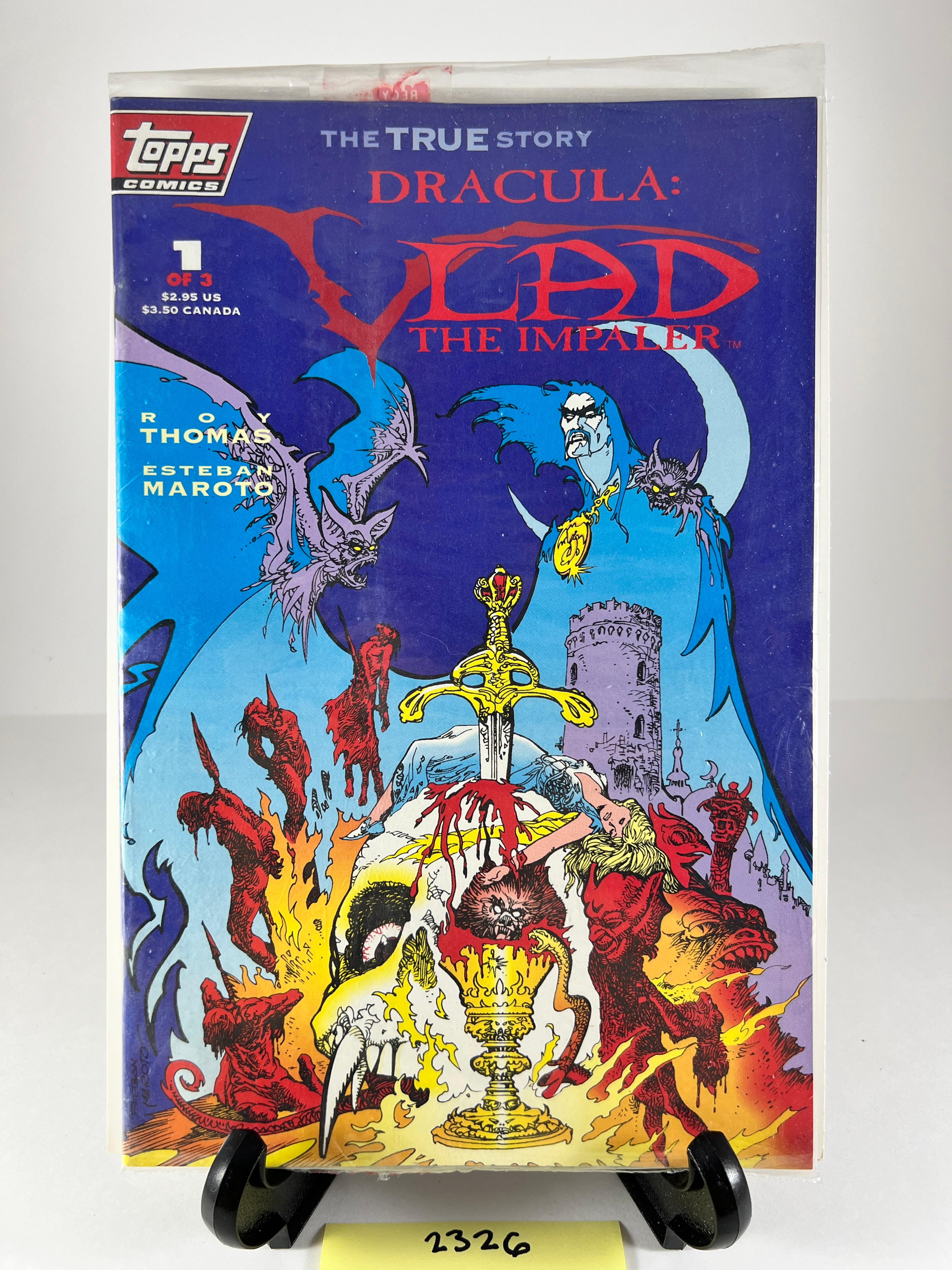 Vlad The Impaler: Dracula #1 (Of 3) Comic -Topps Comics
