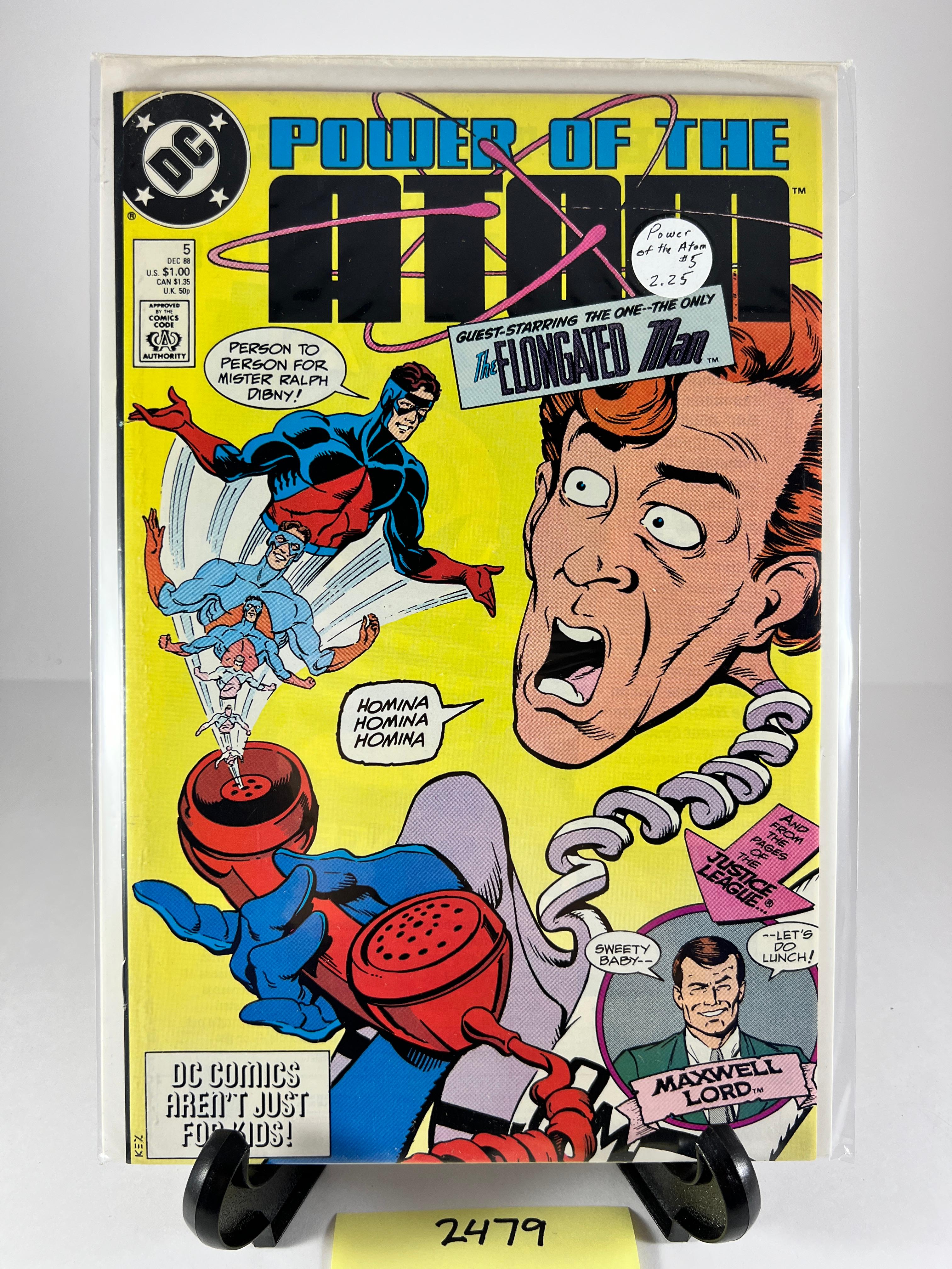 Power of the Atom #5 (Dec 1988)   DC Comics