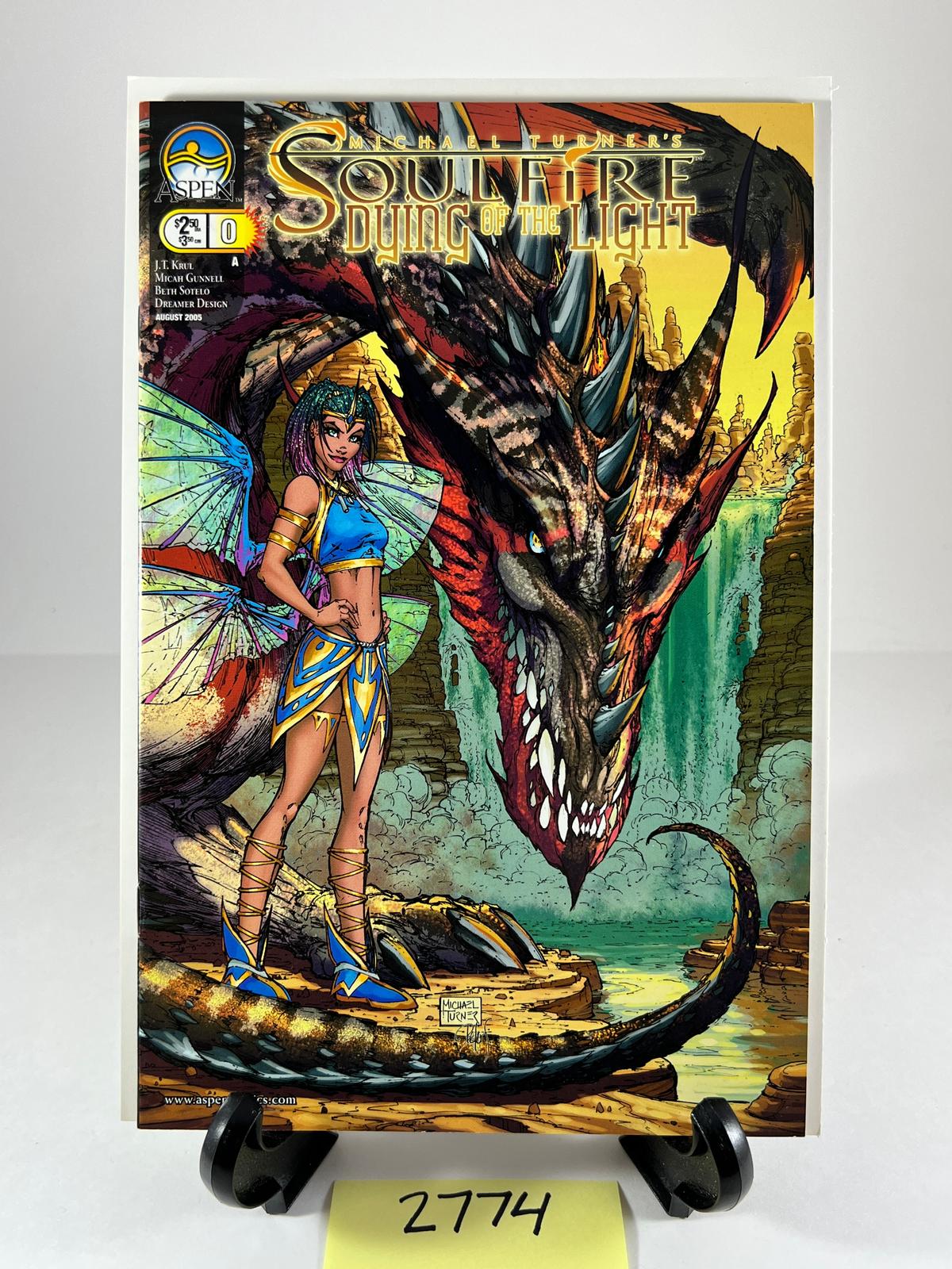Soulfire Dying of the Light #0 Comic by Michael Turner - Aspen MLT