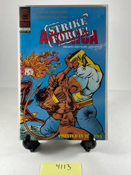 Strikeforce America #1 (August 1992) -   - Comico