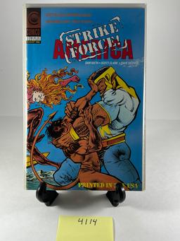Strikeforce America published by Comico in August 1992 -