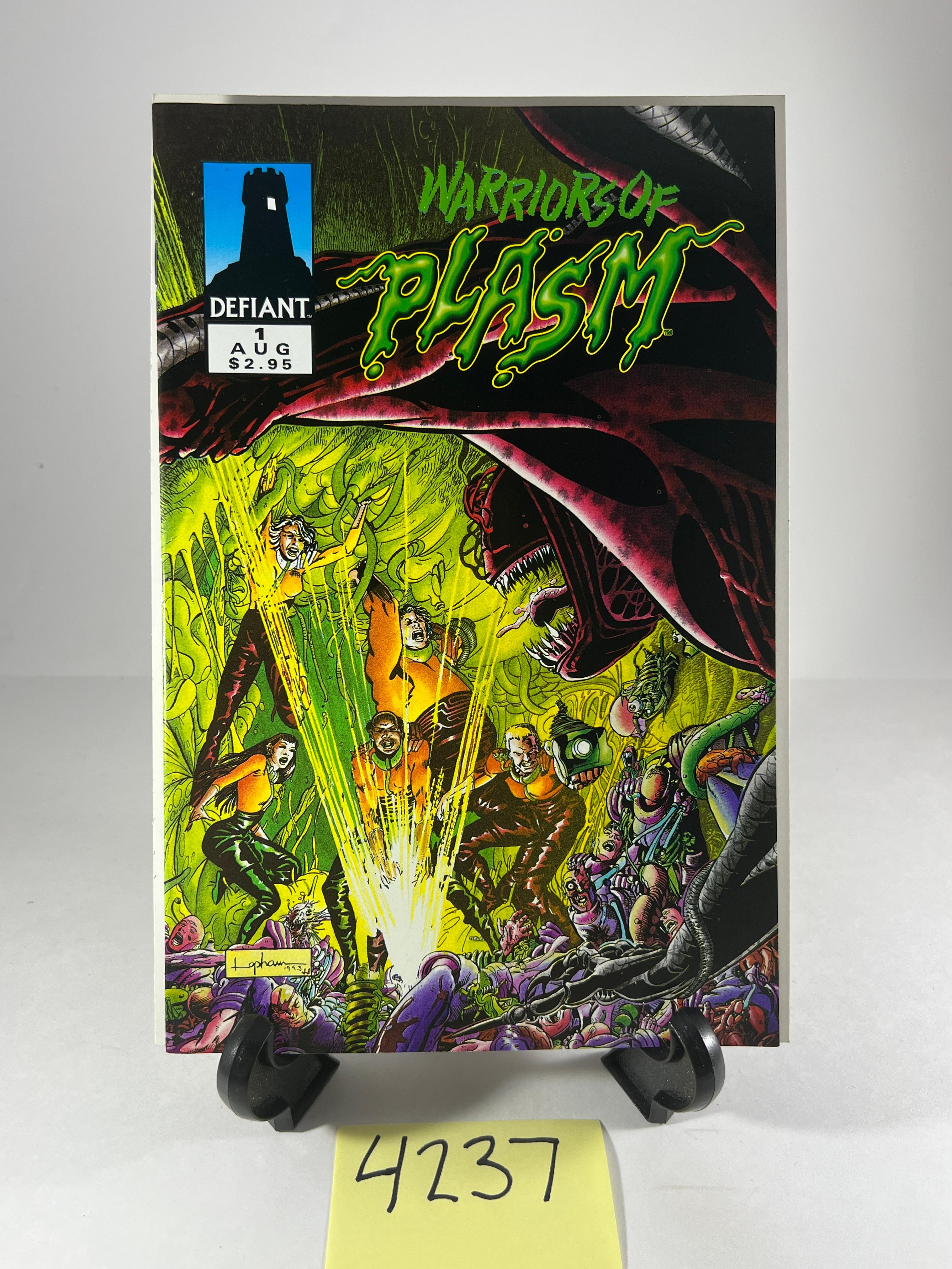 Warriors of Plasm #1     Defiant Comics