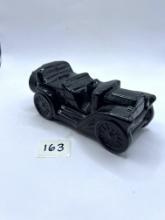 Black tractor Avon bottle