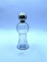 Clear Avon bottle