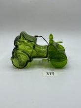 Green car Avon bottle