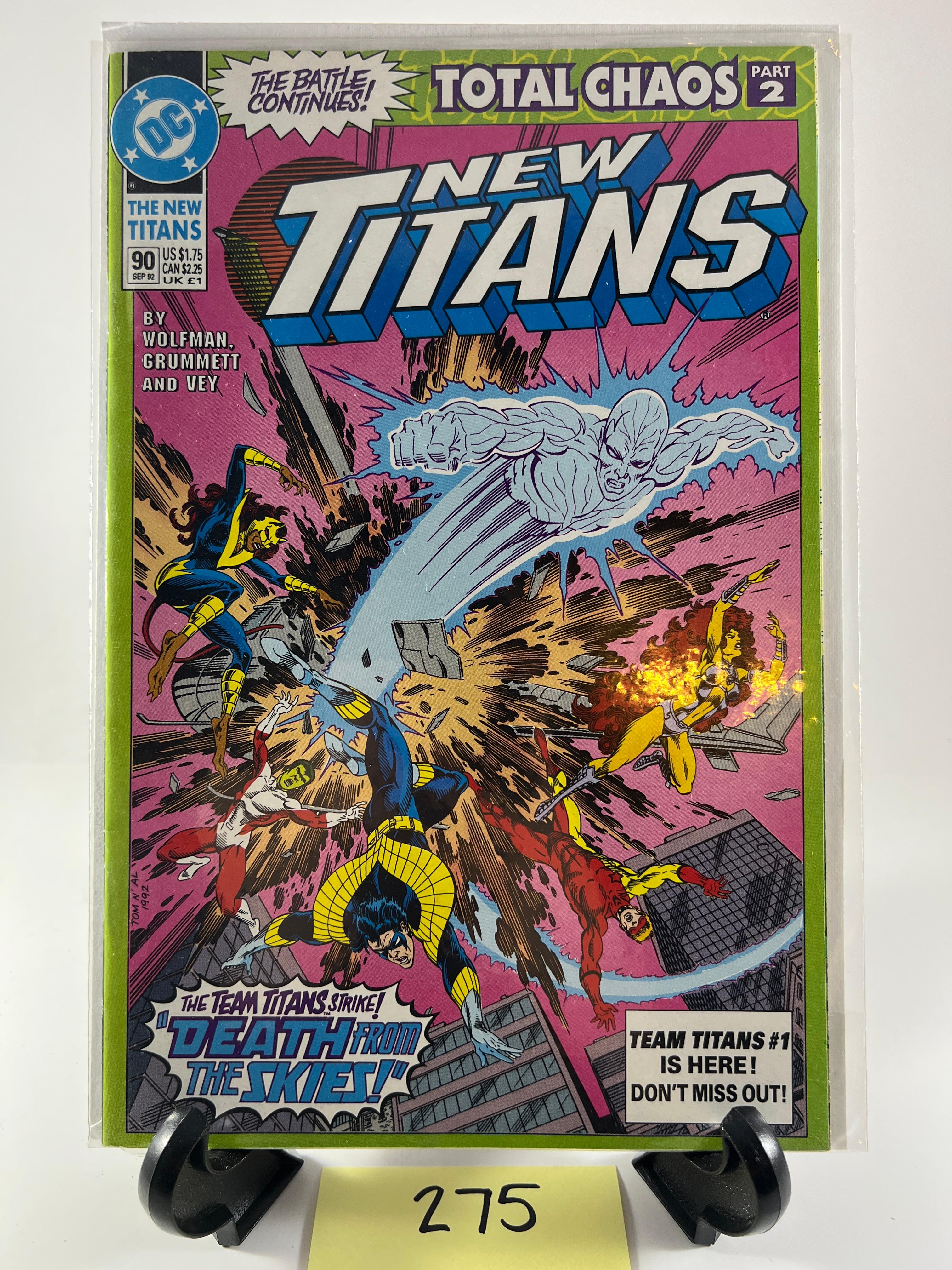 New Titans #90 Comic DC Part 2