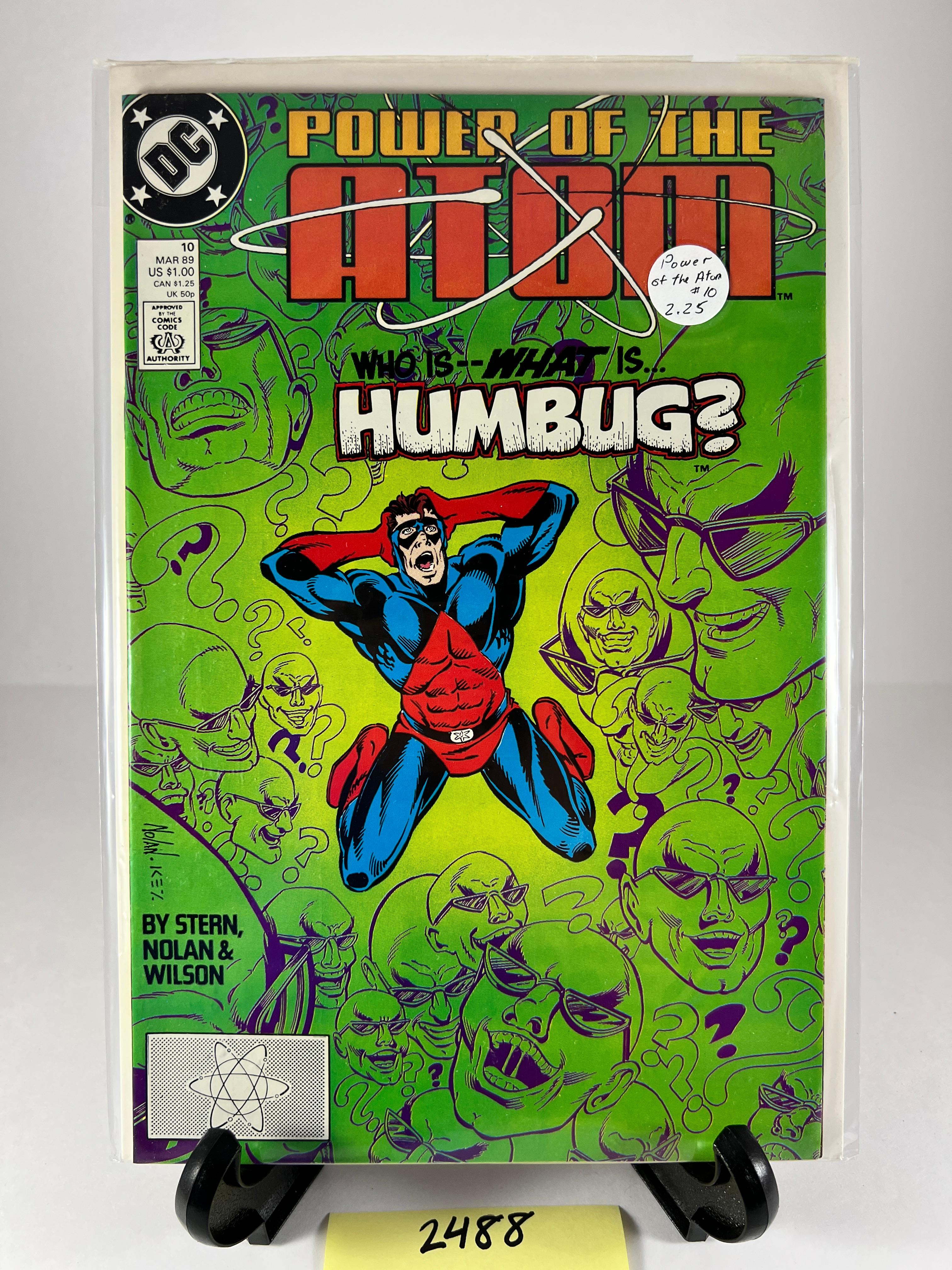 Power of the Atom #10  DC Comics March 1989
