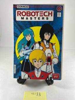 Robotech Masters Comic Issue #6     Comico Comics