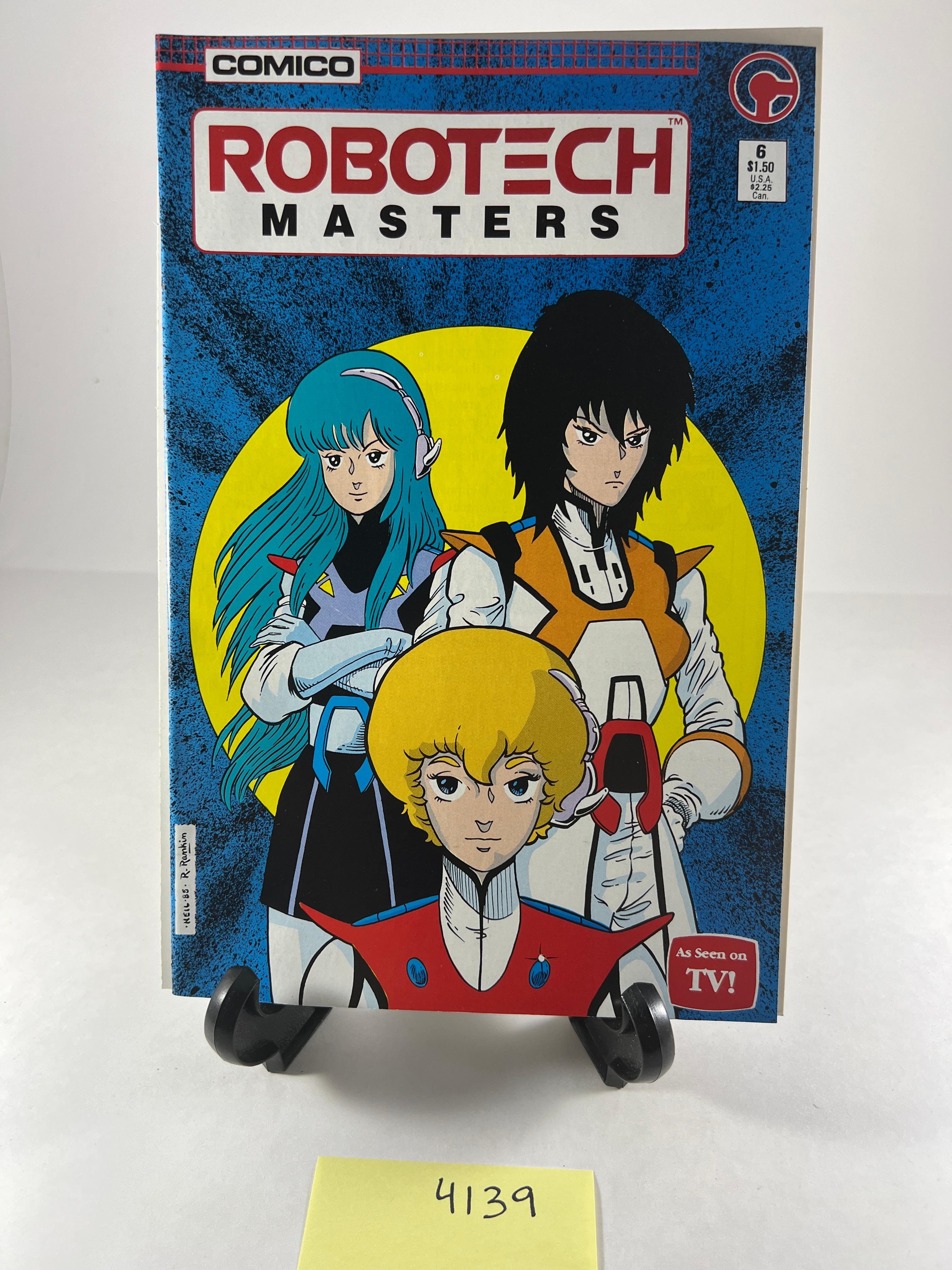 Robotech Masters Comic Issue #6     COMICO