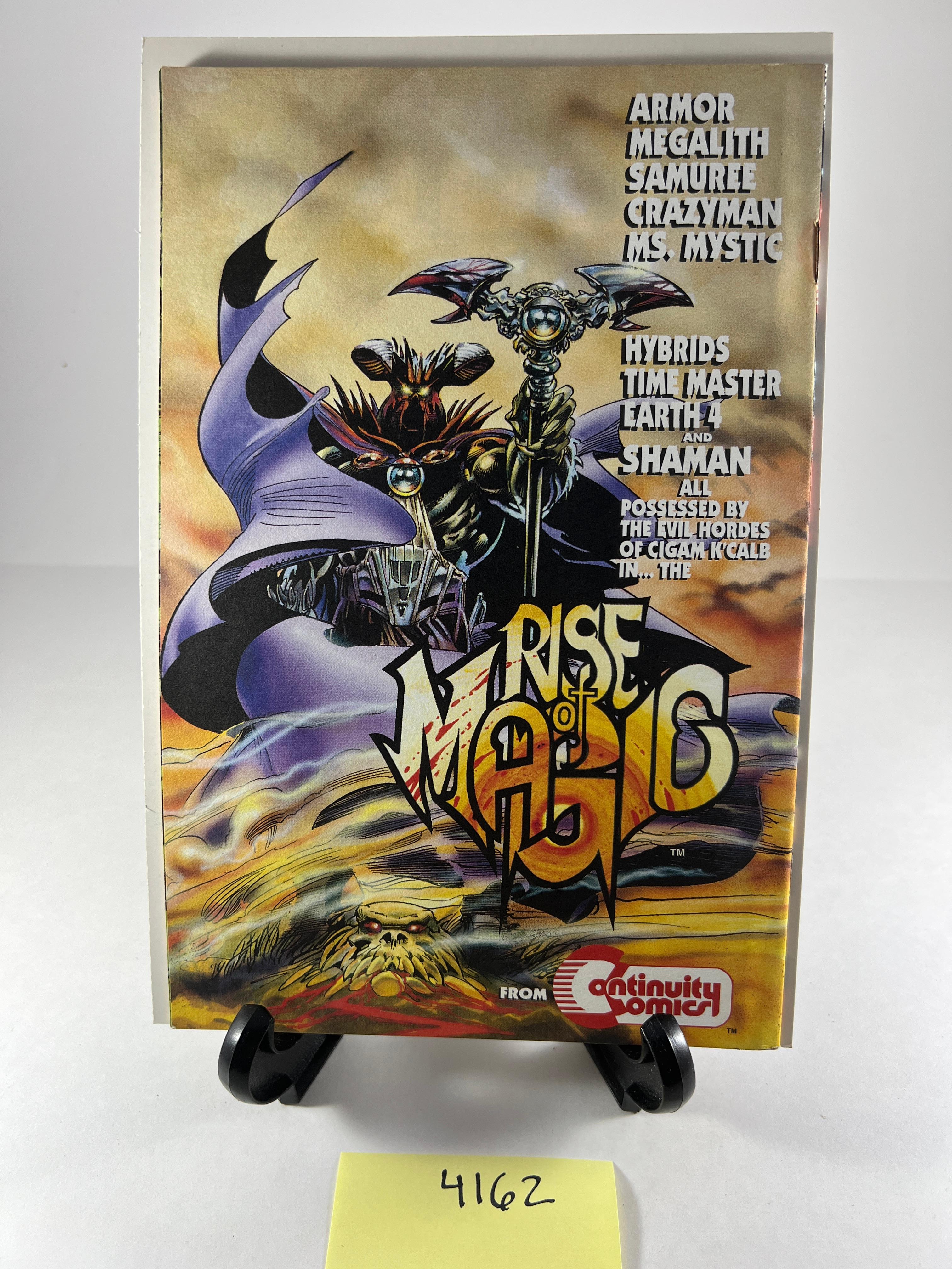 Armor No. 5 Rise of Magic Comic     Continuity Comics