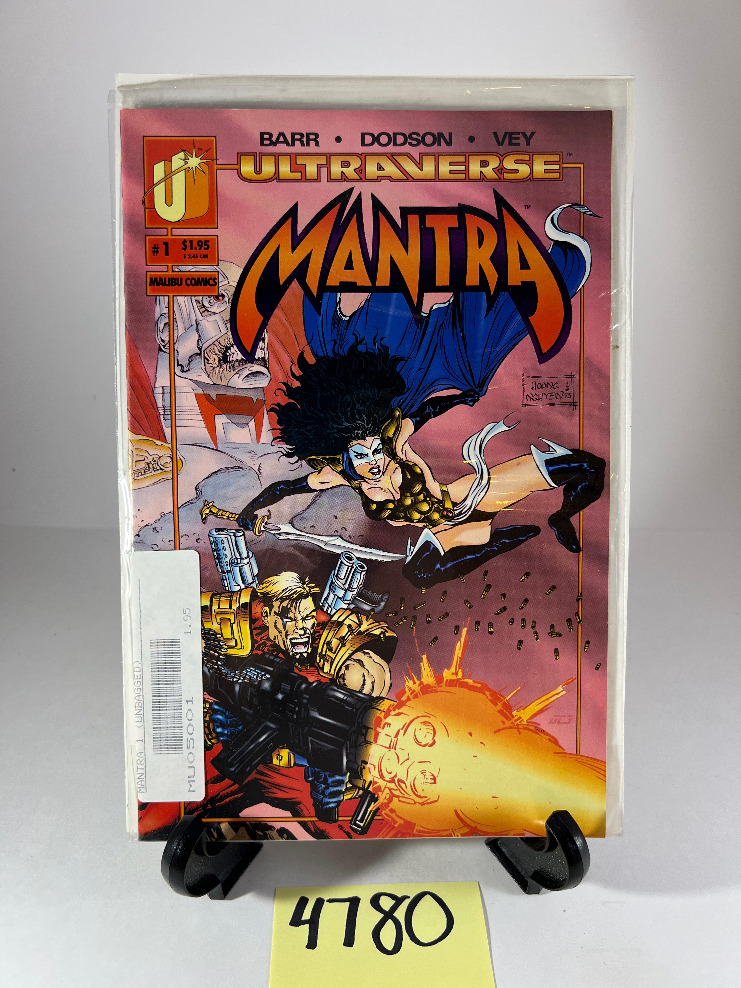 Mantra #1 Ultraverse Comic   Malibu Comics 1993