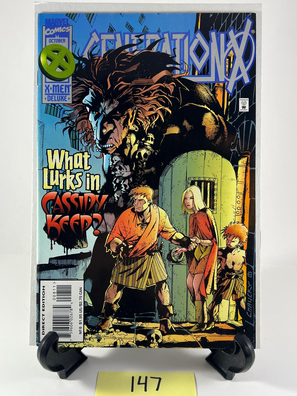 Generation X #9 What Lurks in Cassidy Keep Marvel Comics October 1995