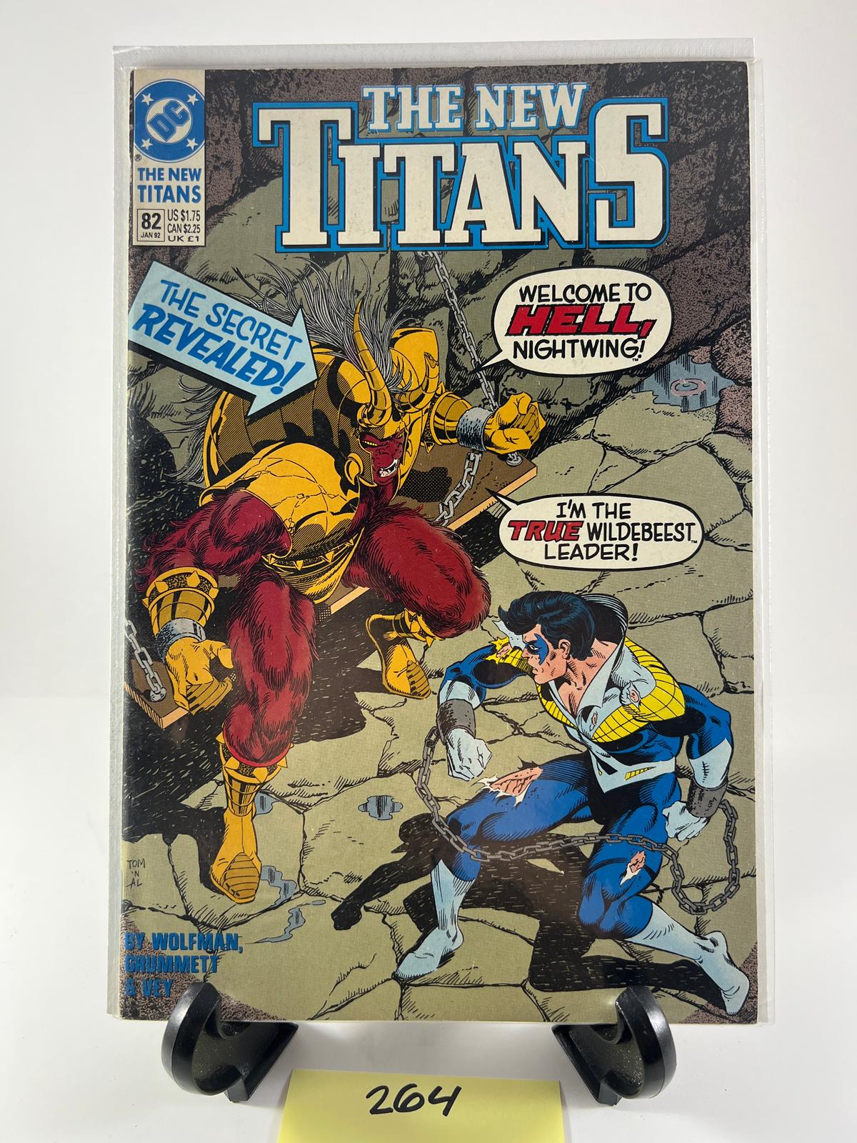 The New Titans Comic Issue #82