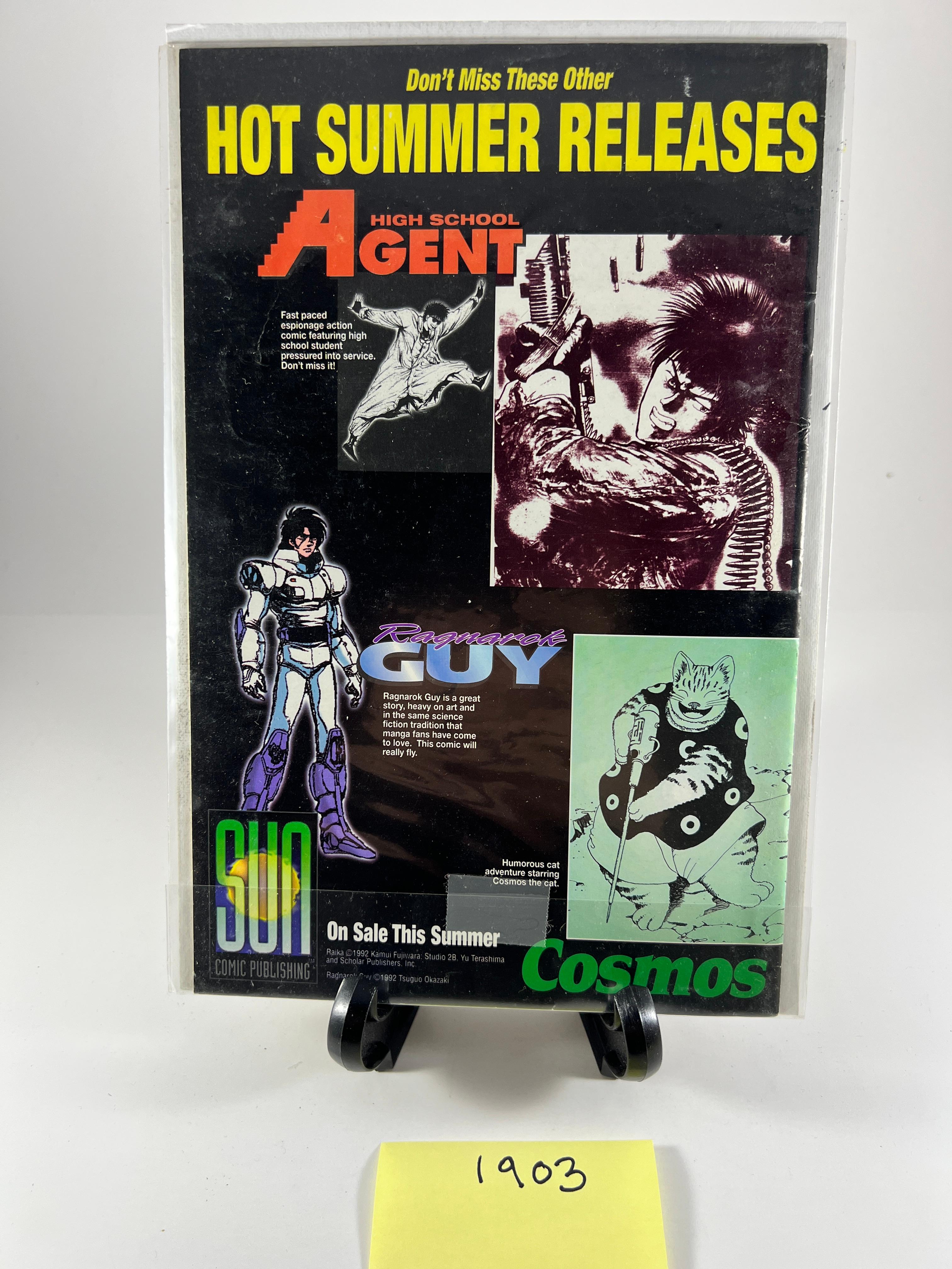 Raika Issue 3  Sun Comic Publishing 1992