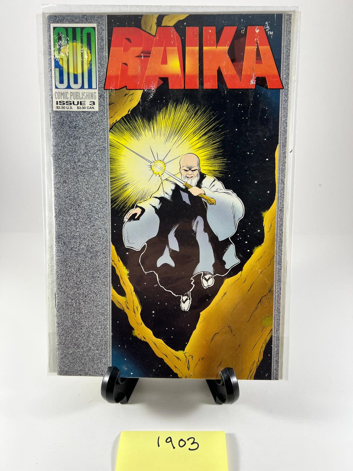 Raika Issue 3  Sun Comic Publishing 1992