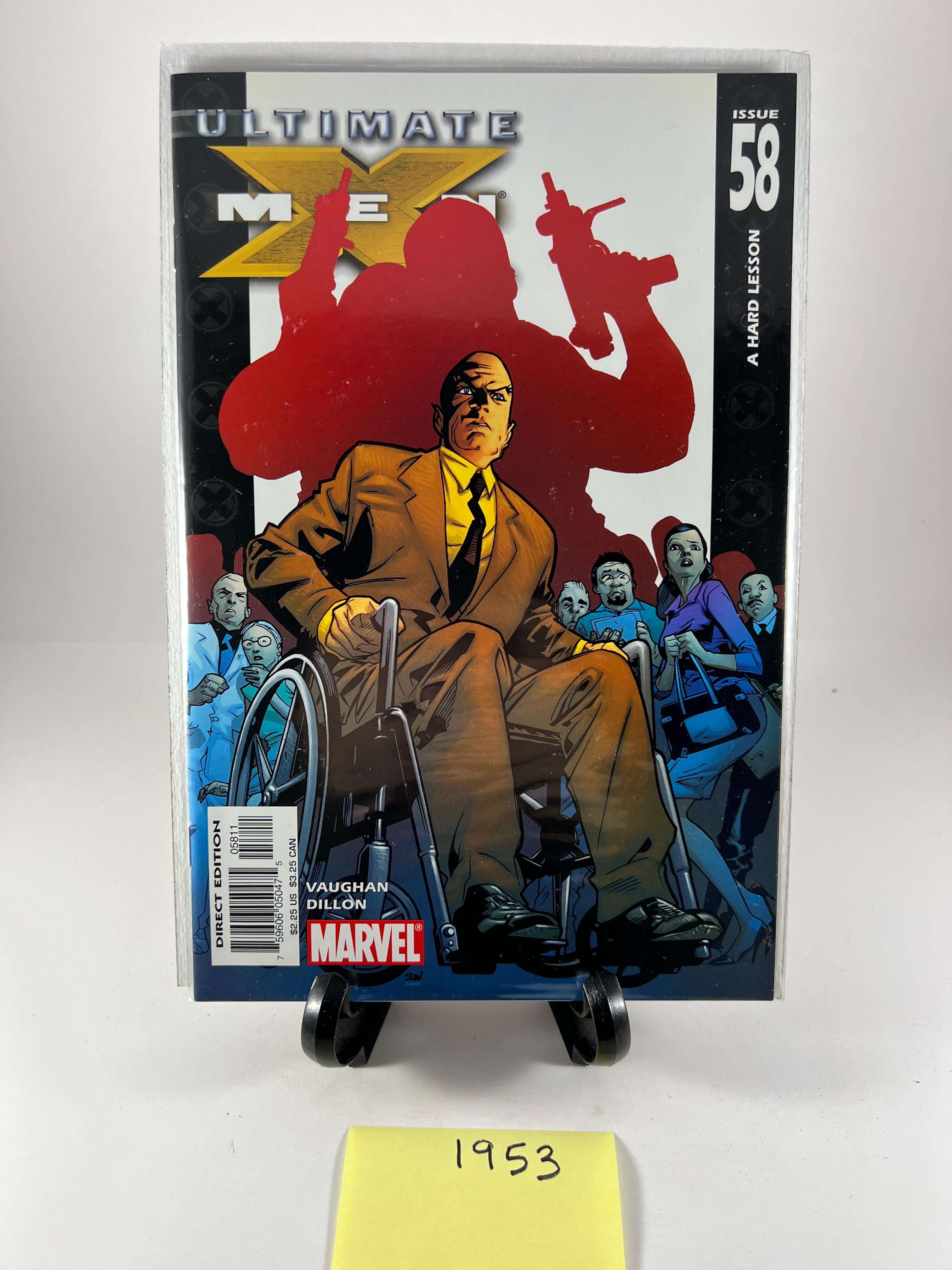 Ultimate X-Men Issue #58 A Hard Lesson - Marvel Comics