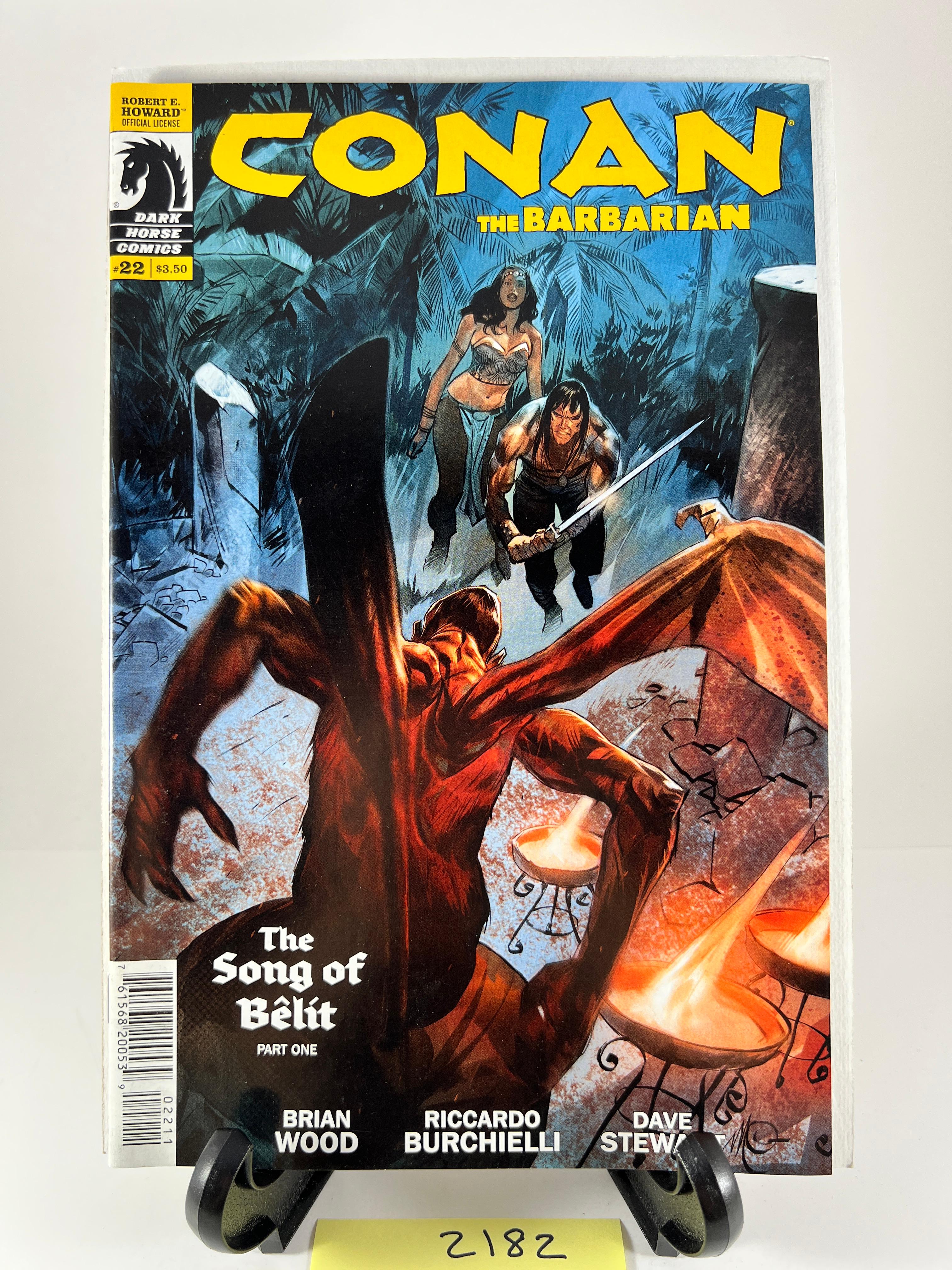 Conan the Barbarian #22 - The Song of BÃªlit Part One - Dark Horse Comics -