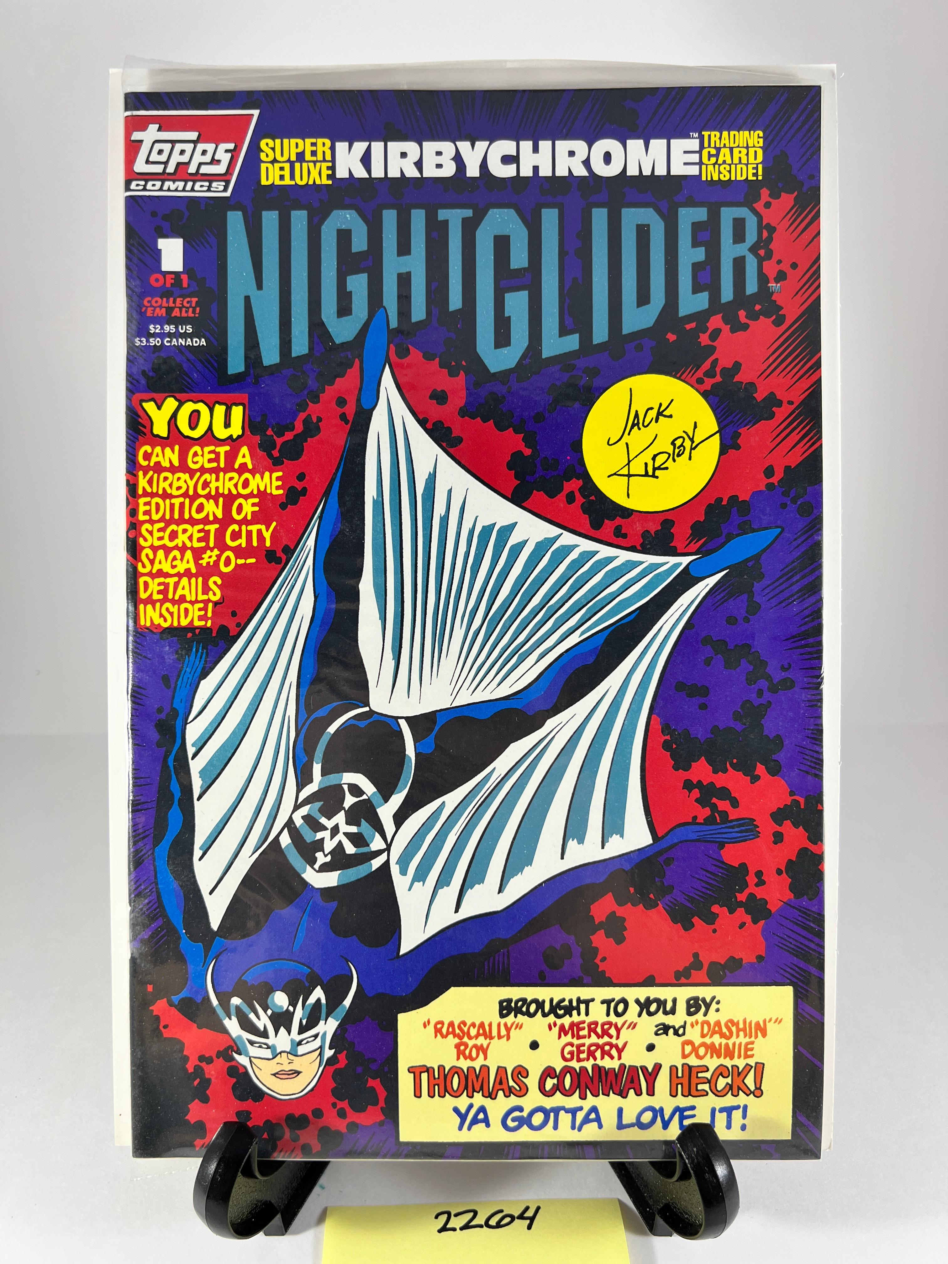 NightGlider Comic Issue #1 Super Deluxe Kirbychrome Edition