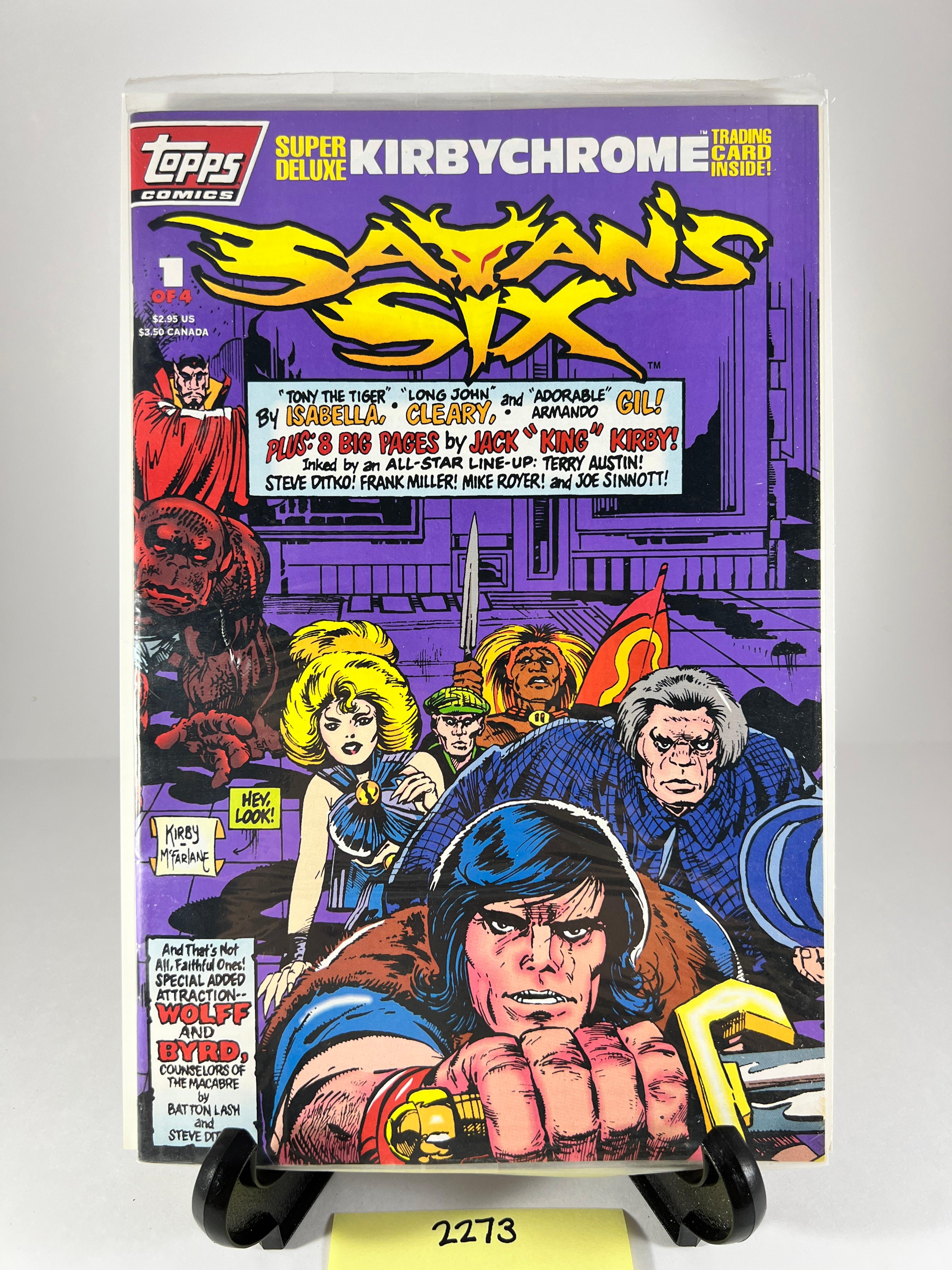 Satan's Six #1 (Topps Comics 1993) - Kirbychrome Edition