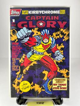 Captain Glory #1 (Super Deluxe Kirbychrome Edition) -  - Topps Comics